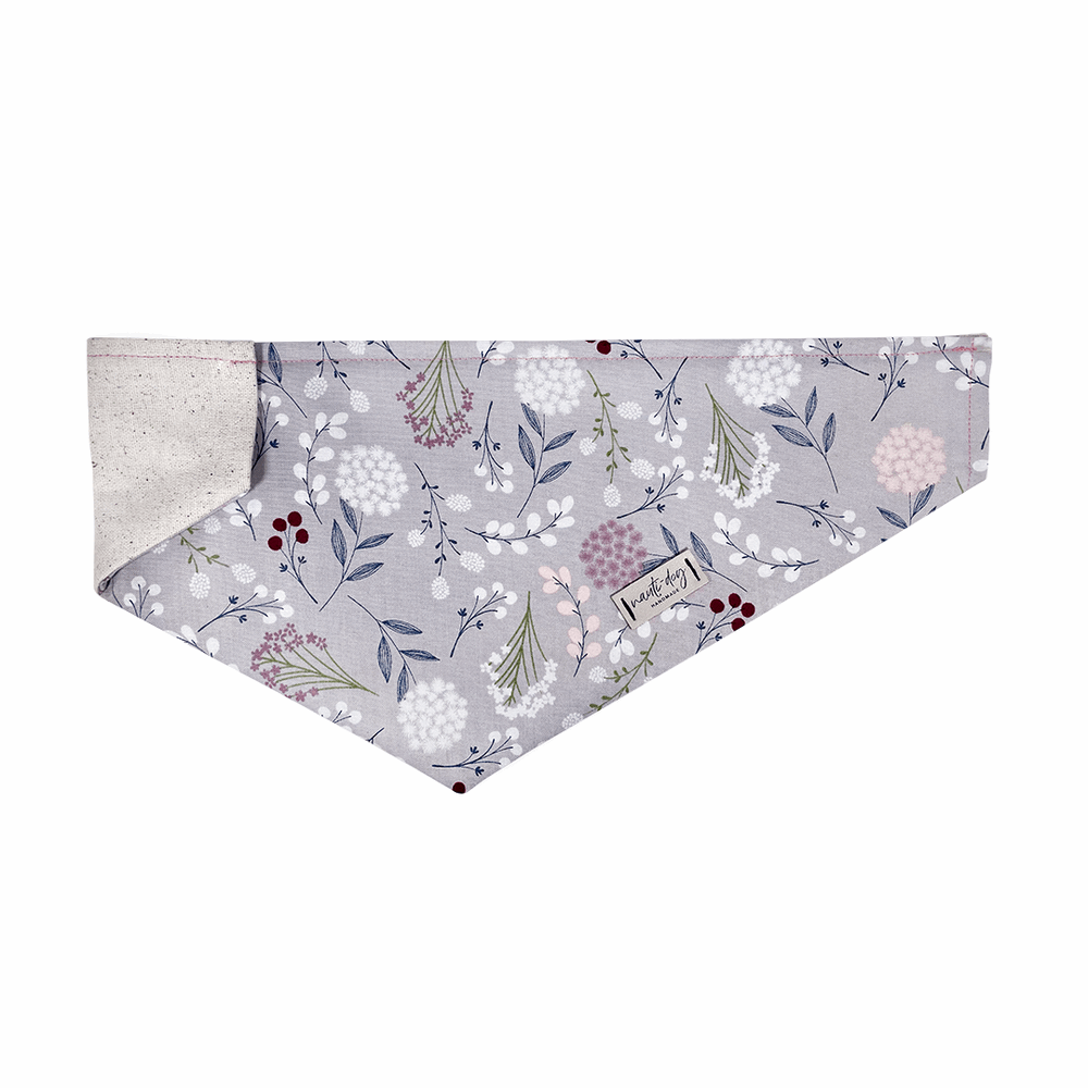 Floral dog bandana