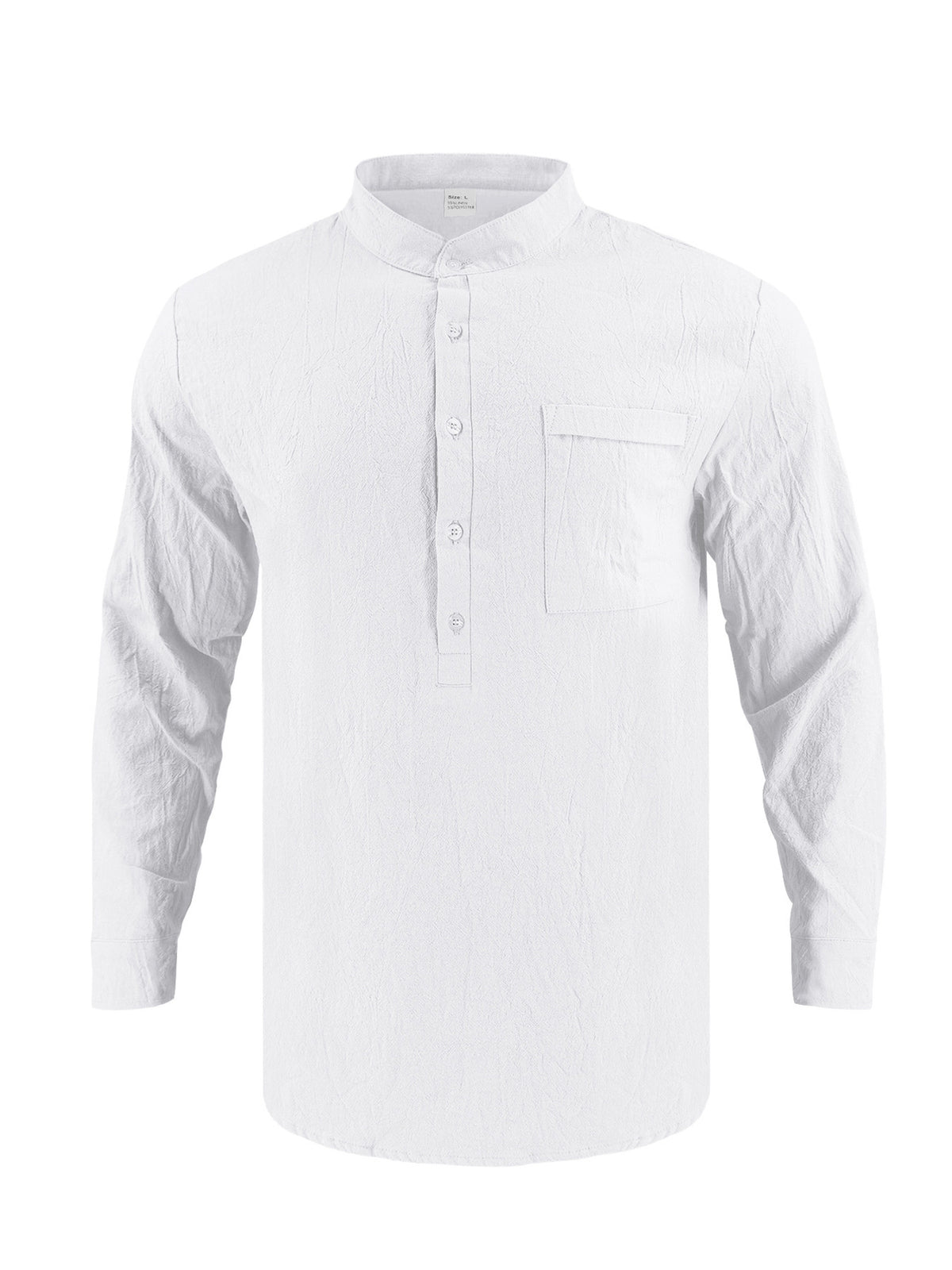 Pocket long-sleeve shirt