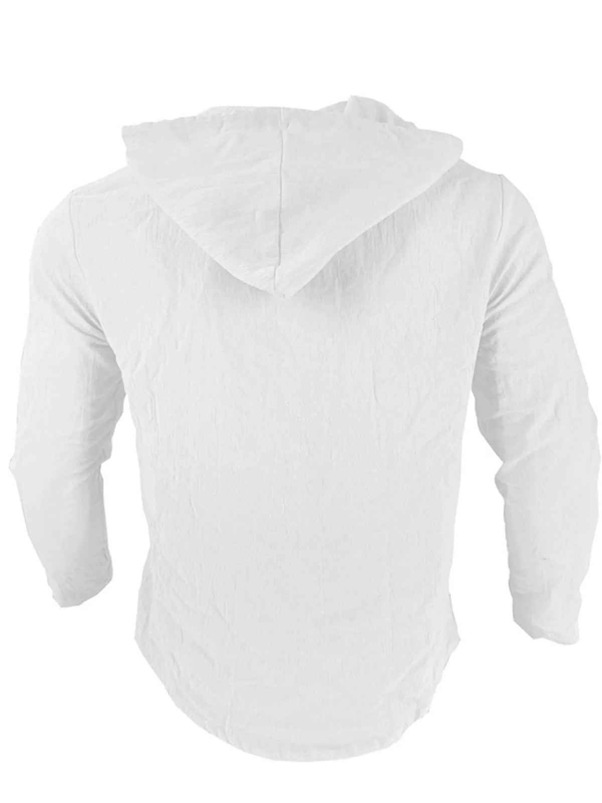 Hooded button shirt