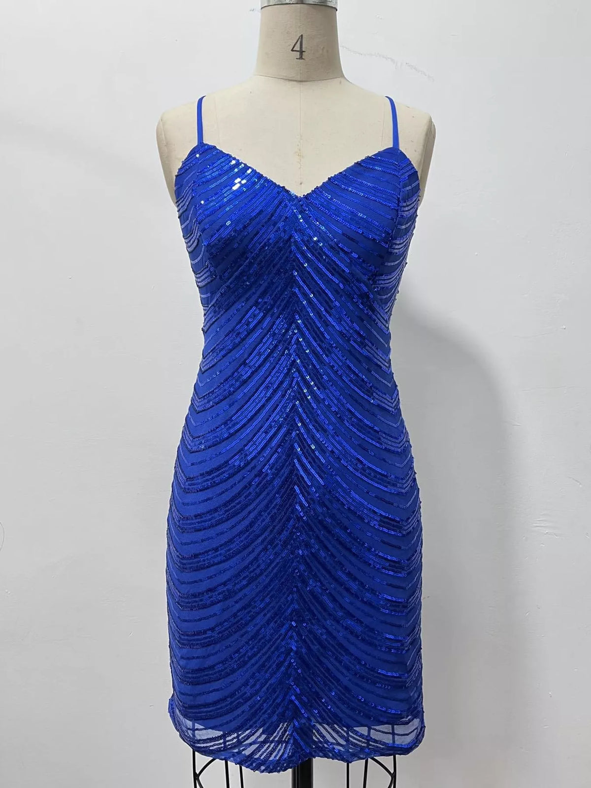Sequin cami mini dress