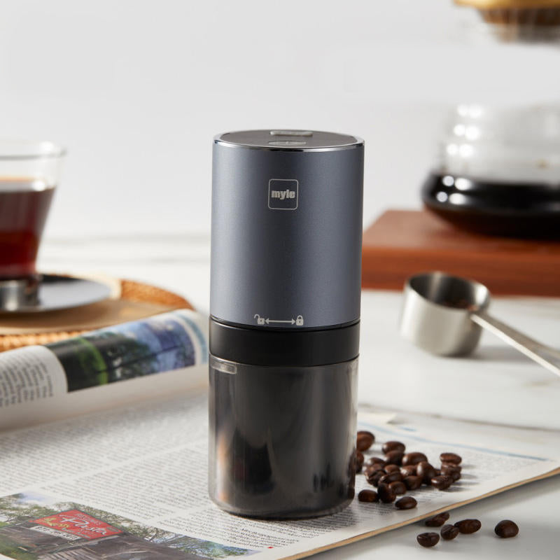 Electric Coffee Grinder Coffee Bean Grinder USB Charge Stainless Steel Espresso Spice Mill Grinders