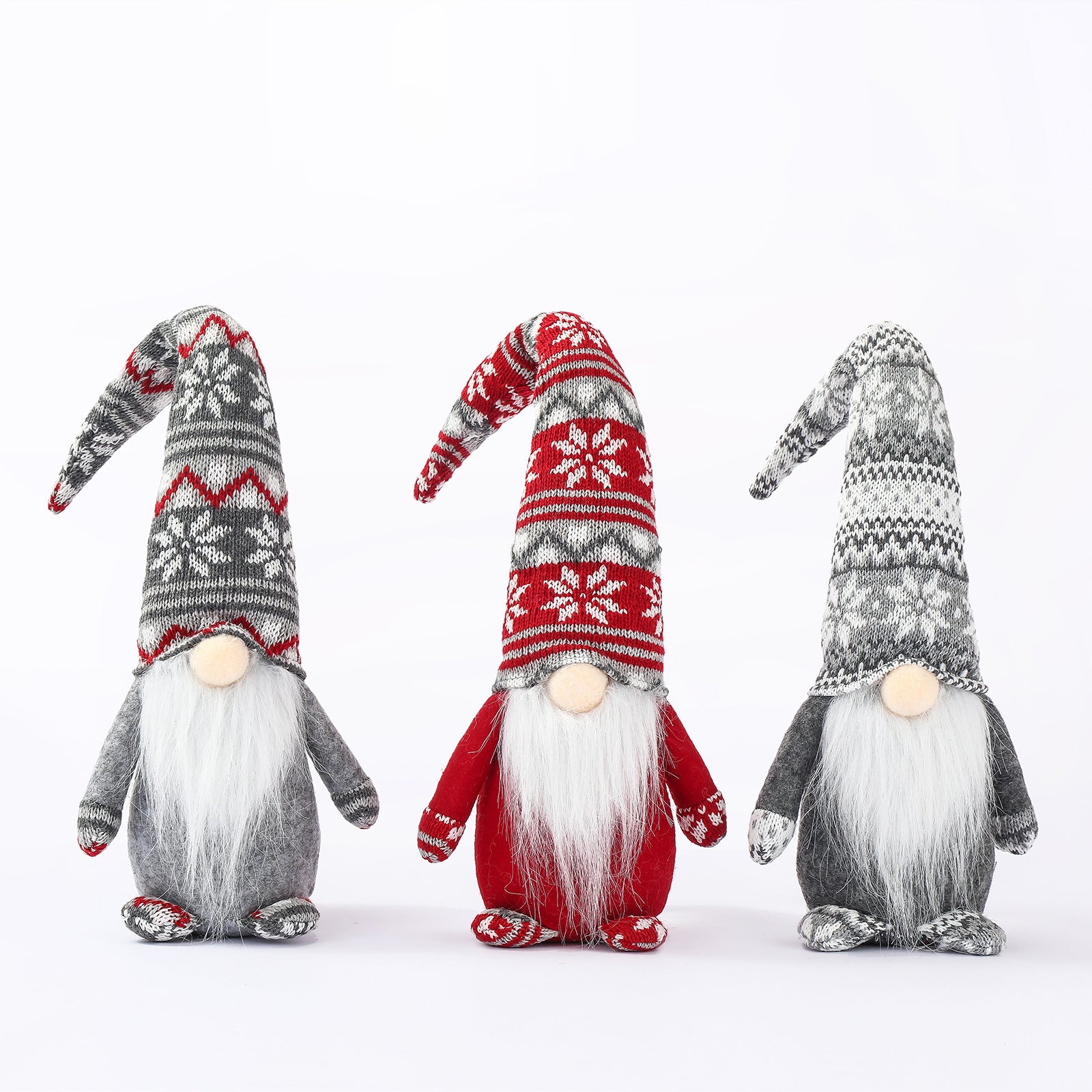 Christmas Faceless Elderly Decoration Supplies Faceless Doll Doll Wool Elderly Window Display