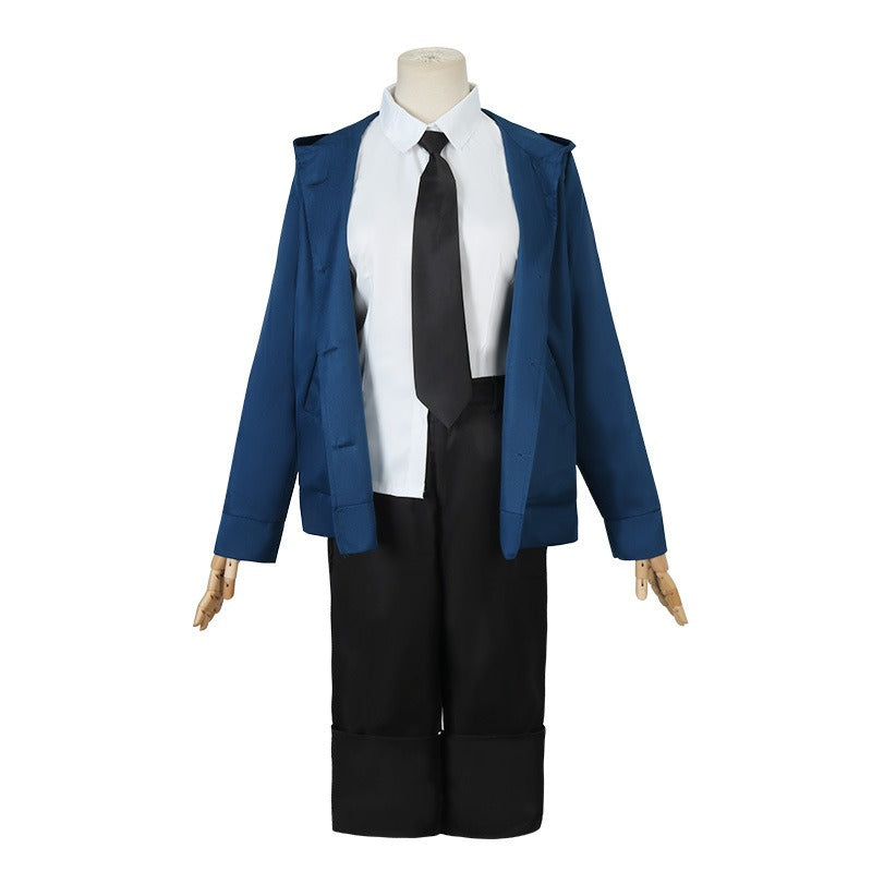 Chainsaw man chainsaw man cosplay costume Pawa cosplay anime uniform set full wig cosplay costume women's clothing