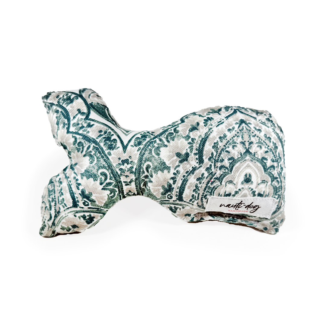 Jade damask squeaker toy