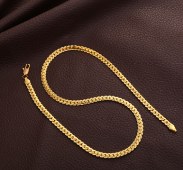 Men's 5mm gold chain