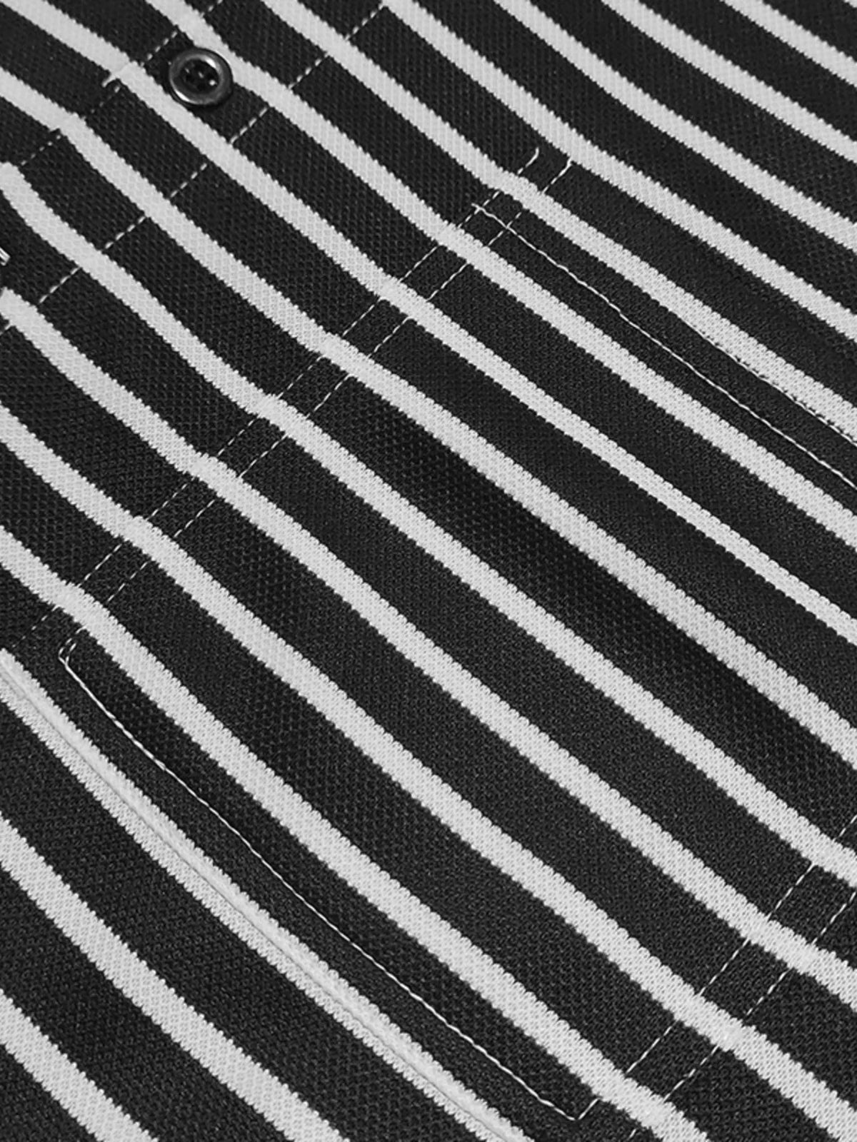 Striped long-sleeve tee