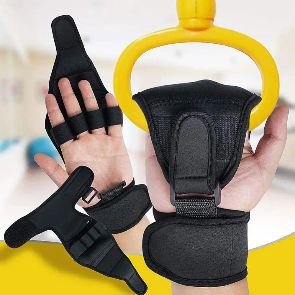 High Quality Auxiliary Fixed Gloves Rehabilitation Training Tool Hand Fist Finger Gloves For Stroke Hemiplegia Patient