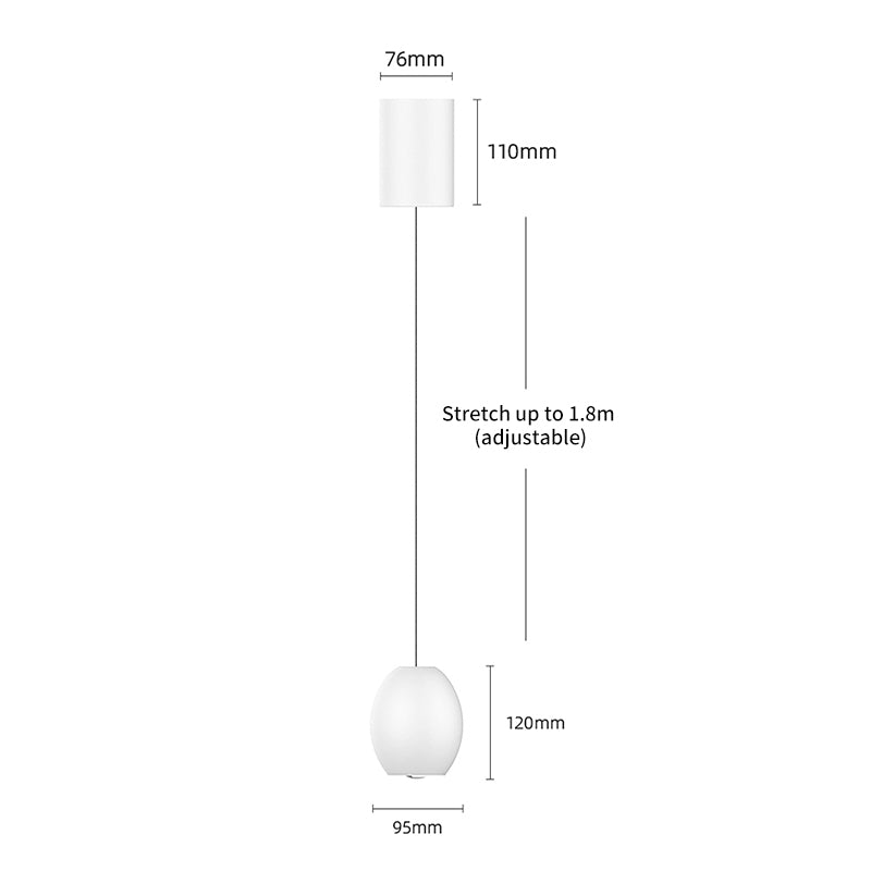 Bedside Chandelier Bedroom Lights Liftable Pendant Line Lights