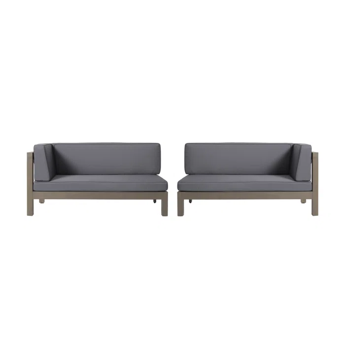 BRAVA X-BACK LEFT -RIGHT CORNER BENCH SET