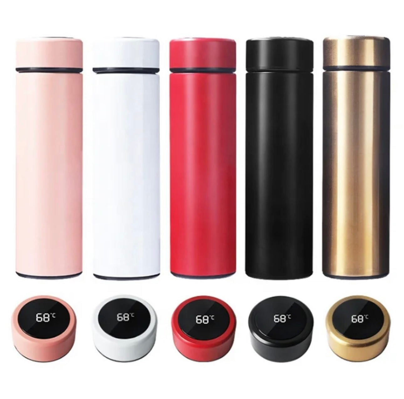 500ml Smart Thermal Flask with LED Display Temperature