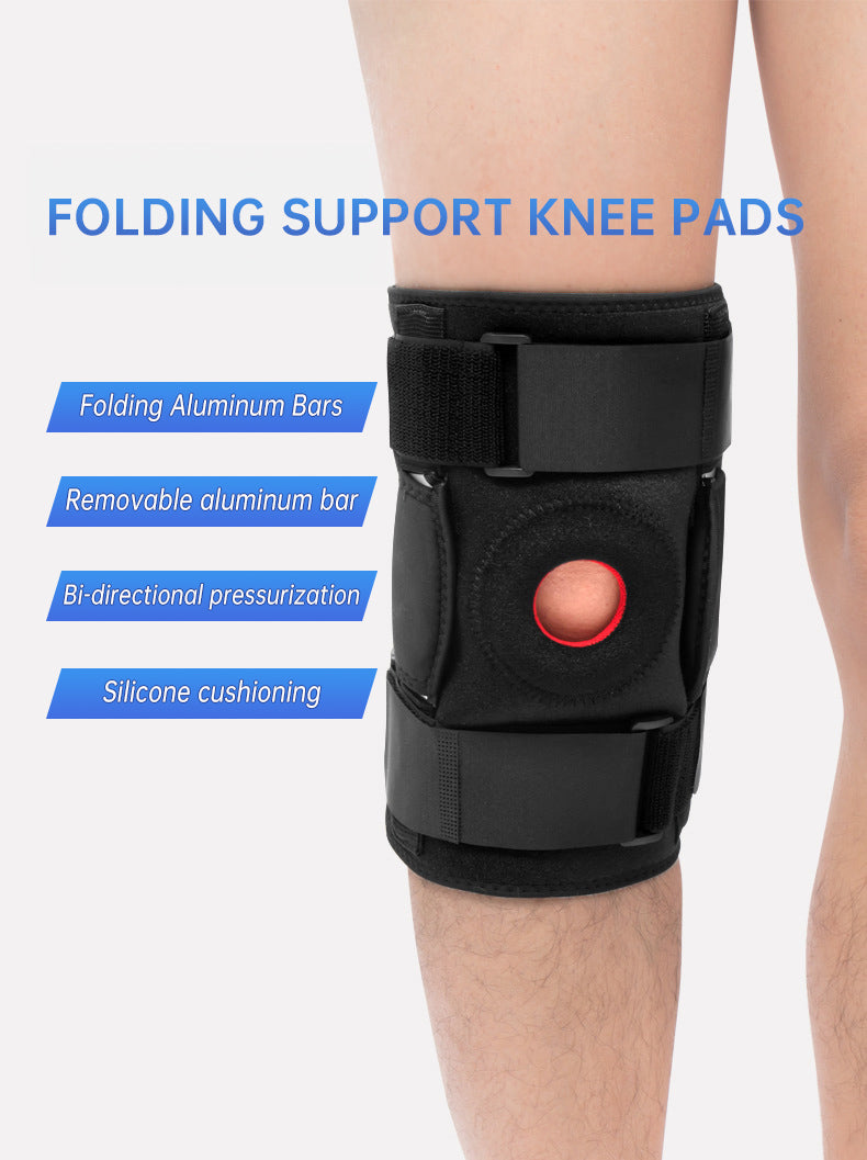 Adjustable hinged Patella Knee Support Brace for pain relief and knee joint protection