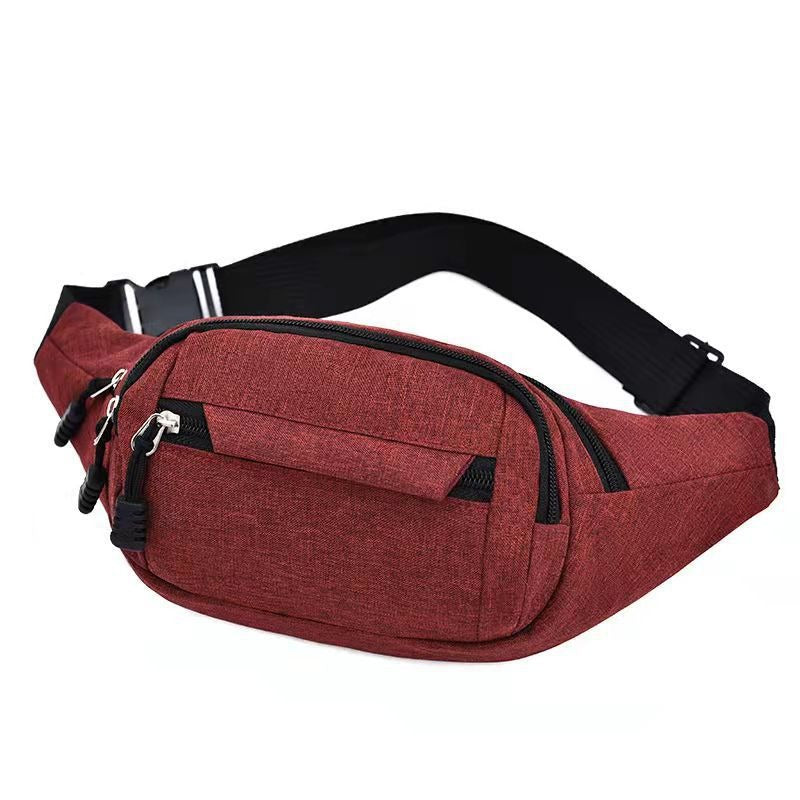 Waistpack for men and women with large capacity and multifunctional outdoor sports bag