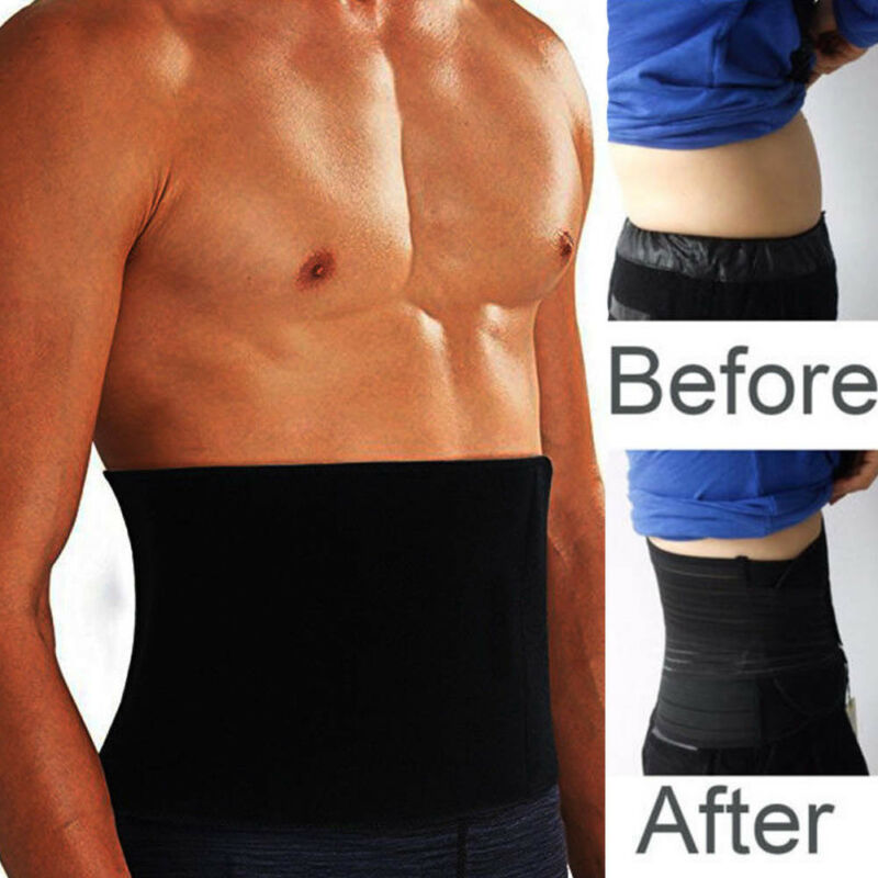 Imcute Newest Men Waist Trainer Cincher Body Fajas Corset Gym Sport Women Shaper Slim Belt Sports Waist Support