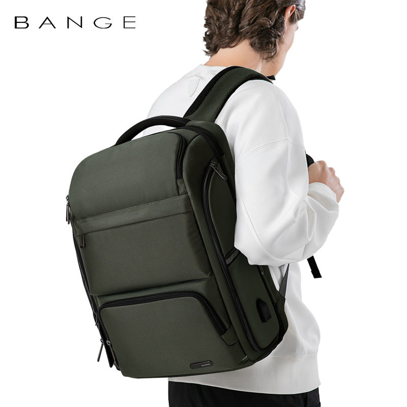 New Men's Backpack Business Backpack Multi-Functional Travel Computer Bag Large Capacity Expandable Men's Bag