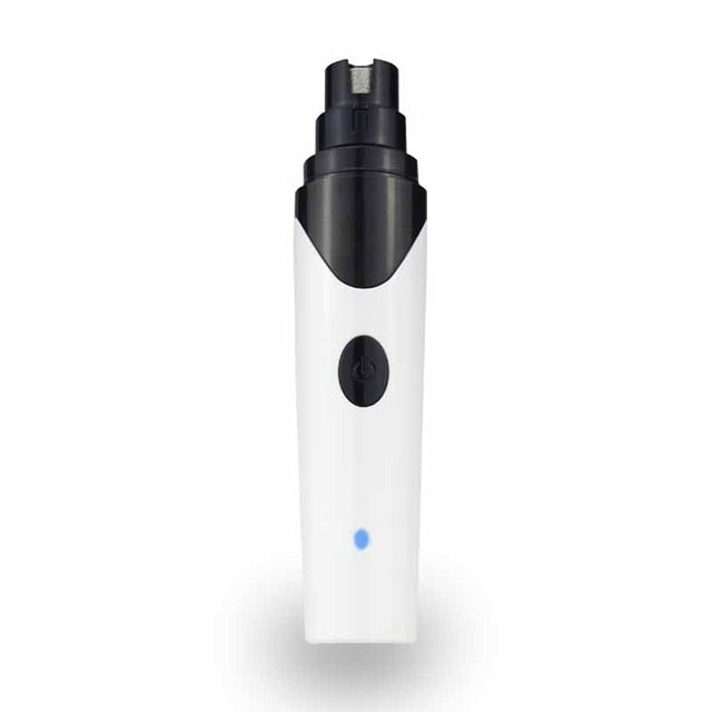 Rechargeable Dog Nail Grinders USB Charging Pet Nail Clippers Quiet Electric Dog Cat Paws Nail Grooming Trimmer Tools