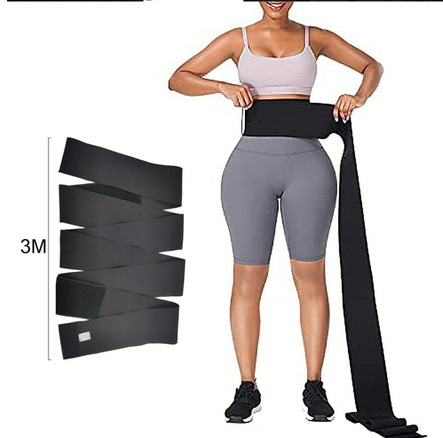 Postpartum Belly Band Pregnant Women Slimming Tummy Compression Wrap Belt  Adjustable Bandage Elastic Waist Trainer Trimmer