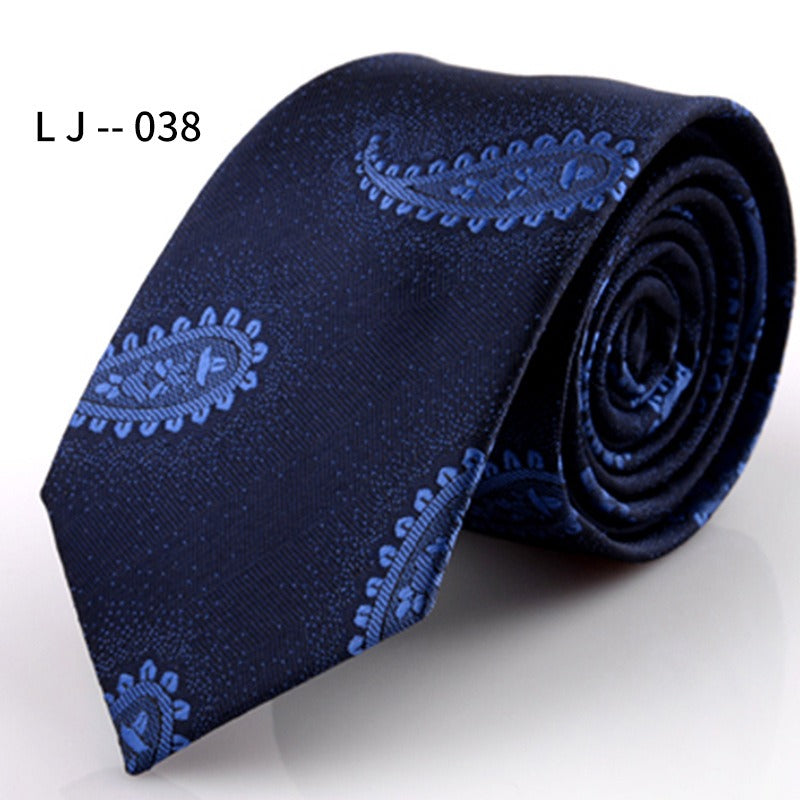 Men's Accessories Men's 6CM Tie Color blocked Adult Business Casual Tie