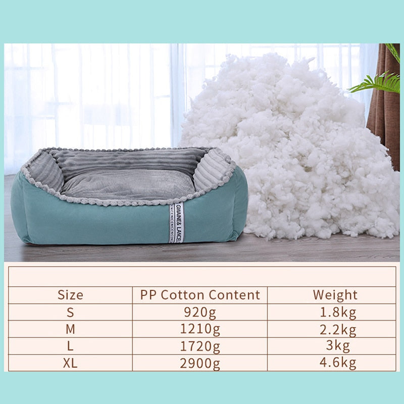 HOOPET Pet Dog Bed Winter Warm Pet bed For Small Medium Large Dog  Bed Labradors House Soft Big Dog Bed