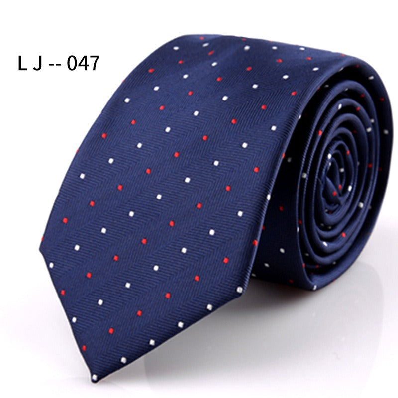 Men's Accessories Men's 6CM Tie Color blocked Adult Business Casual Tie