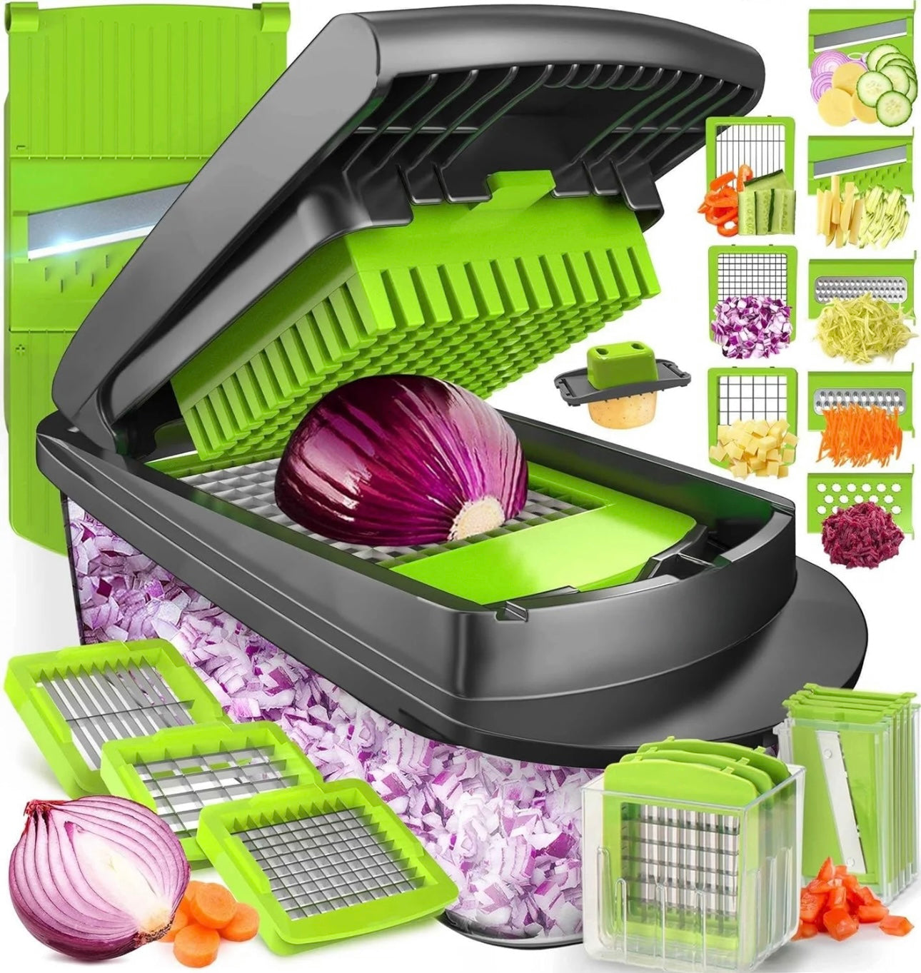 16 in 1 vegetable slicer and chopper