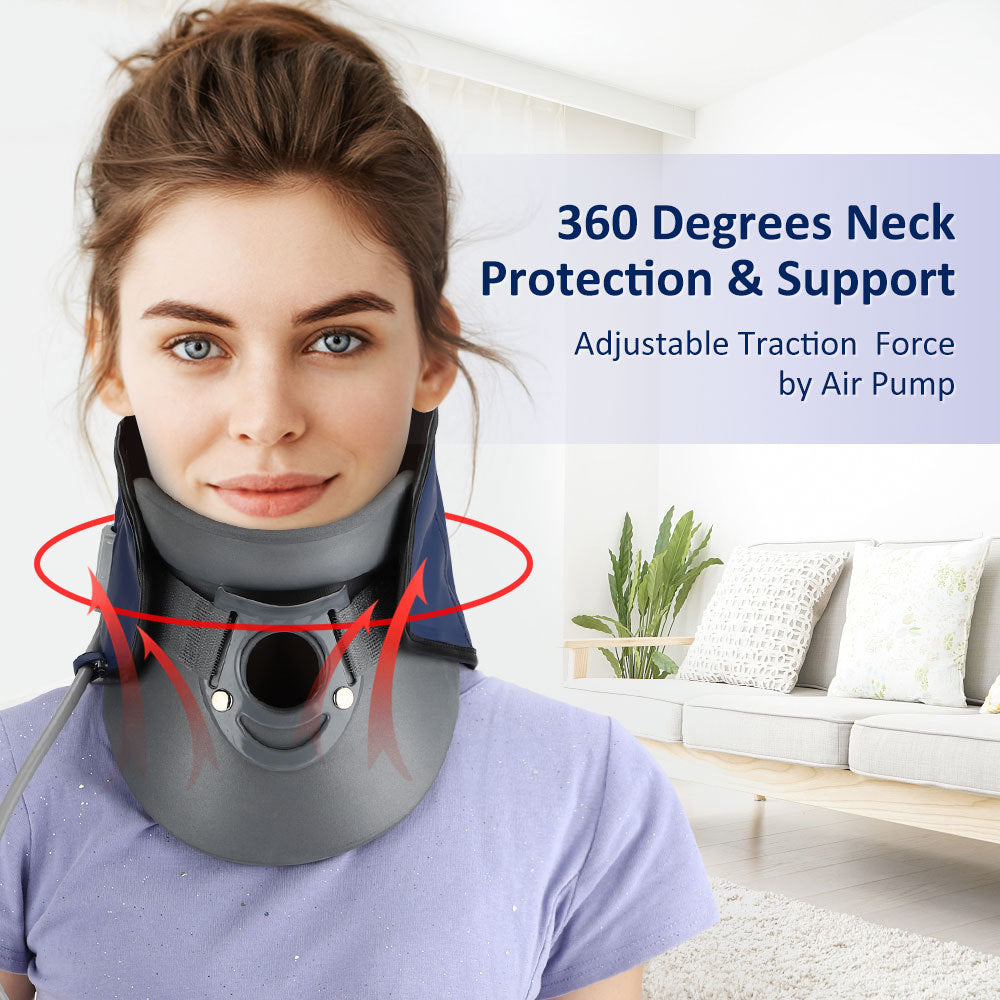 HailiCare Polymer Neck Retractor Neck Support Neck Protection Neck Inflatable Support