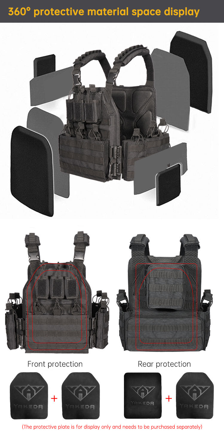 Outdoor Quick Dismantling Tactical Vest Outdoor Equipment 6094 Tactical Vest CS Training Equipment