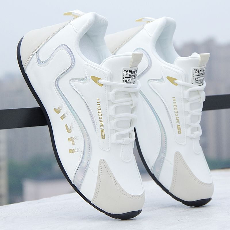 Men's running sports shoes, new men's shoes, leather surface travel shoes, trendy and fashionable shoes, comfortable and casual