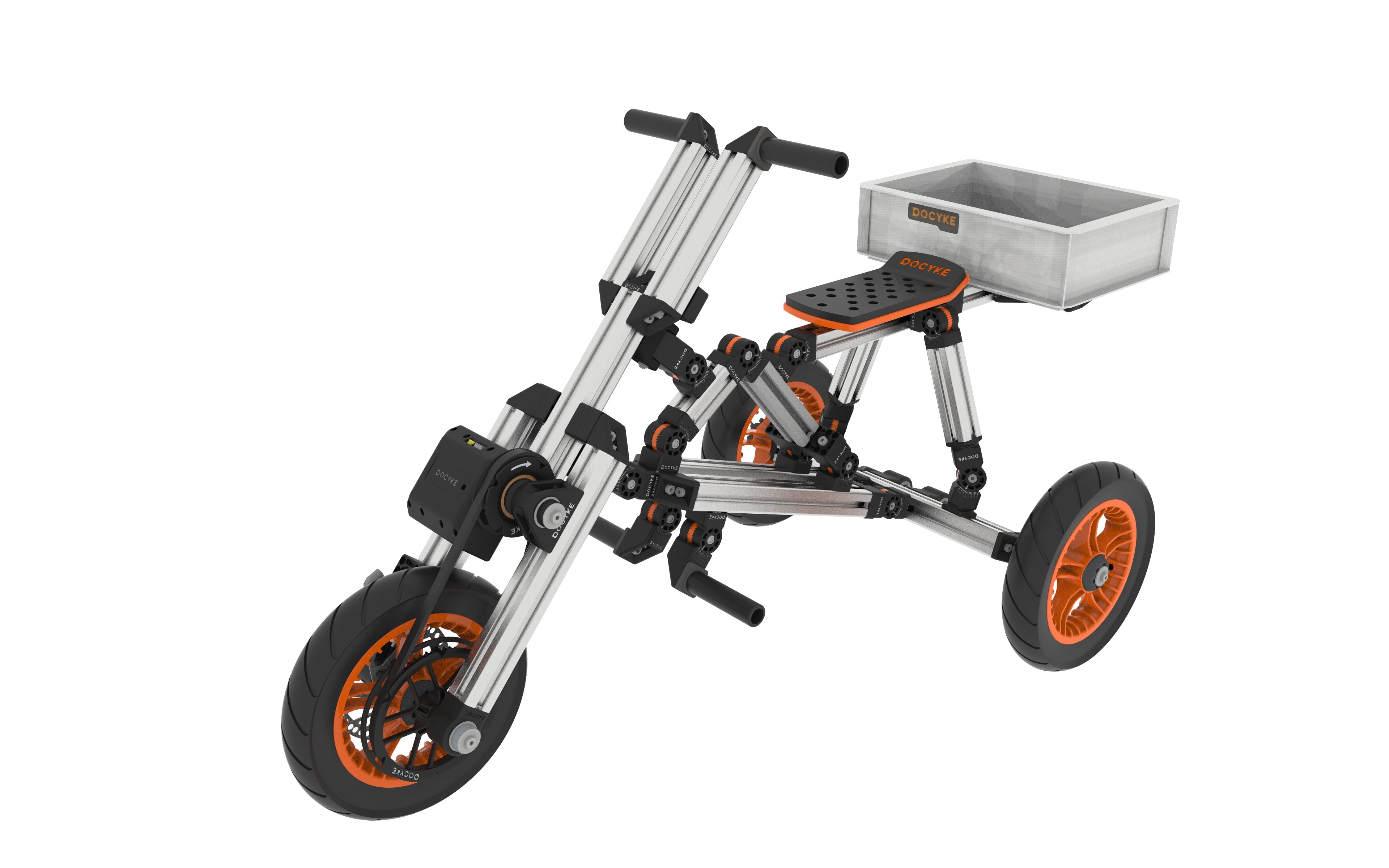 Modular design High-strength material electric innovation kart, more than 20 kinds of assembly methods