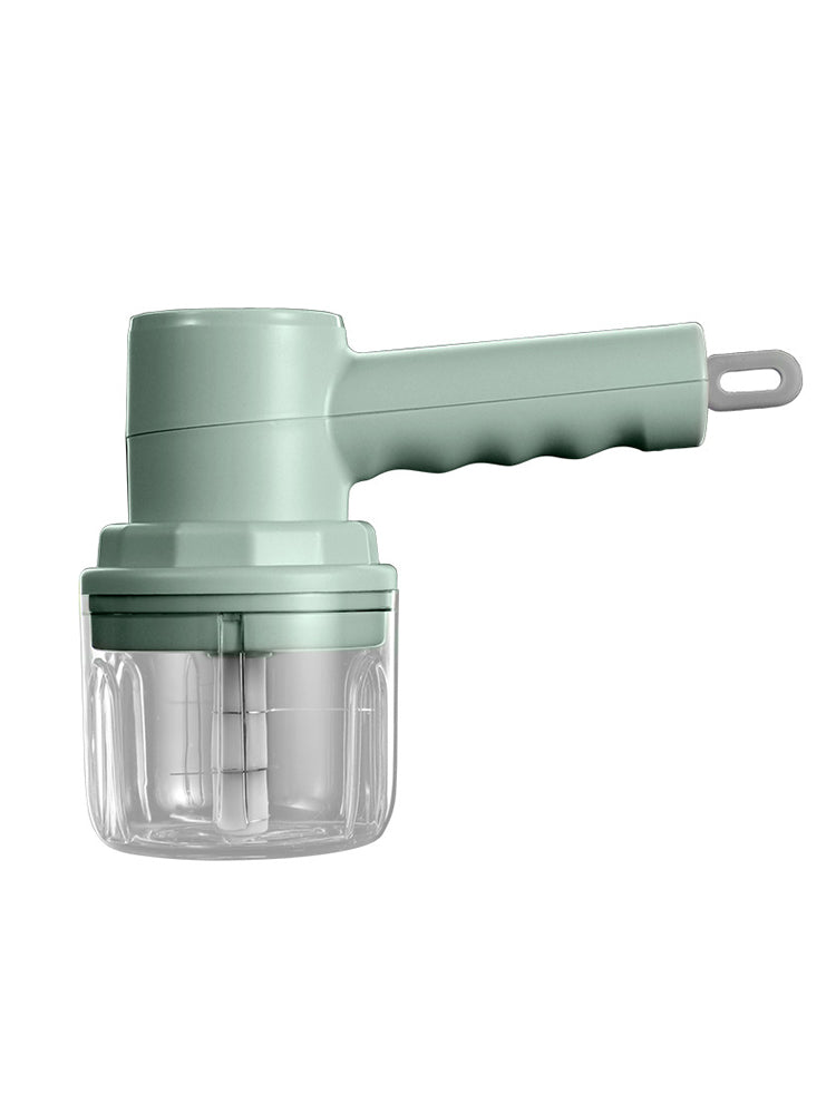 Wireless Portable Electric Meat Grinder Garlic Masher Multi-Function Meat Grinder Double Stick Egg Beater