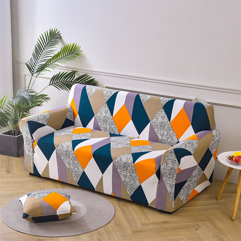 Printed sofa cover all inclusive elastic anti slip sofa cover sofa cover