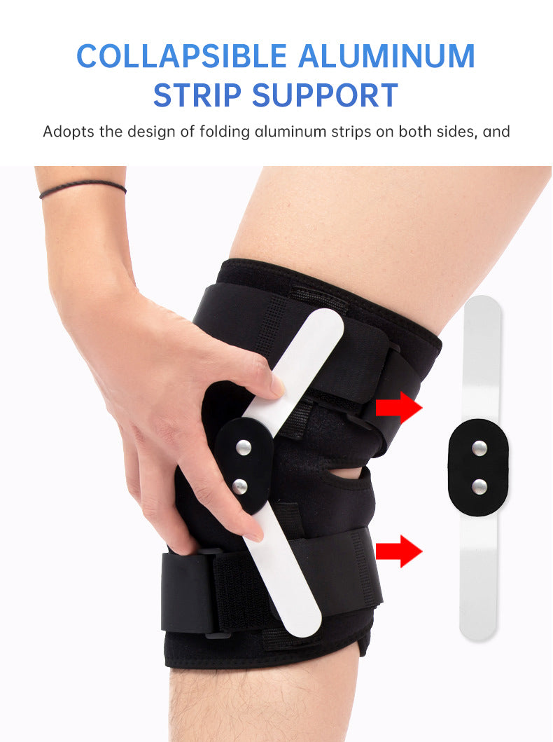 Adjustable hinged Patella Knee Support Brace for pain relief and knee joint protection