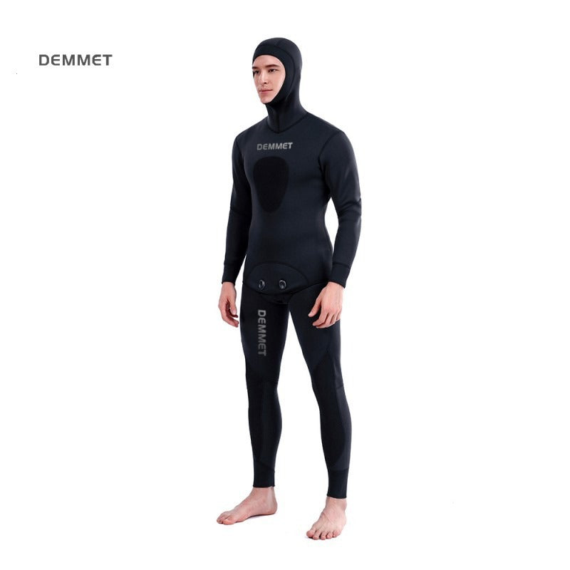 New 3MM fish hunting camouflage chloroprene rubber split diving suit for men's cold and warm free surfing suit