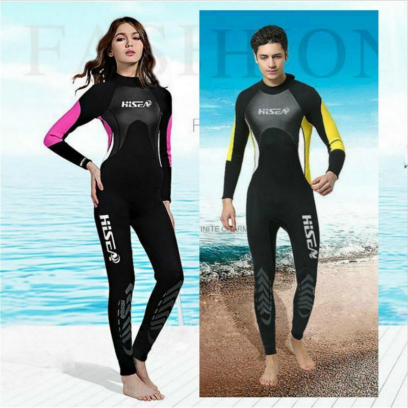 3mm Neoprene Jumpsuit Wetsuit Swimsuit