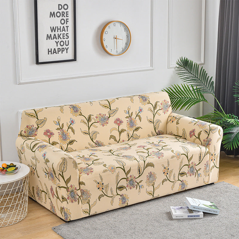 Printed sofa cover all inclusive elastic anti slip sofa cover sofa cover