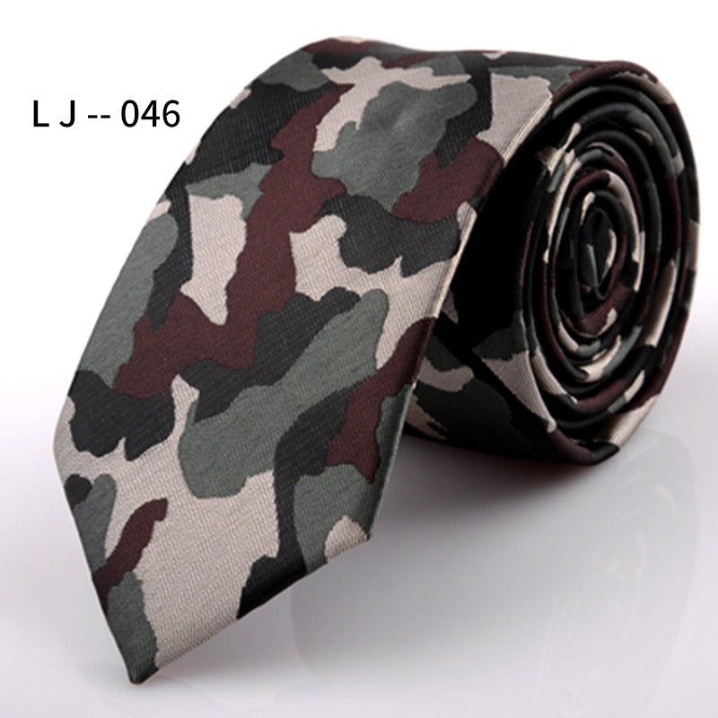 Men's Accessories Men's 6CM Tie Color blocked Adult Business Casual Tie