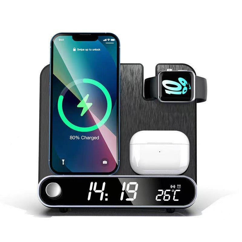 Wireless charging clock