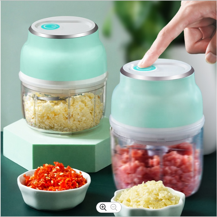 150ML/230ML Kitchen Portable Garlic Vegetable Food Processors Meat Mincer Electric Mini Chopper