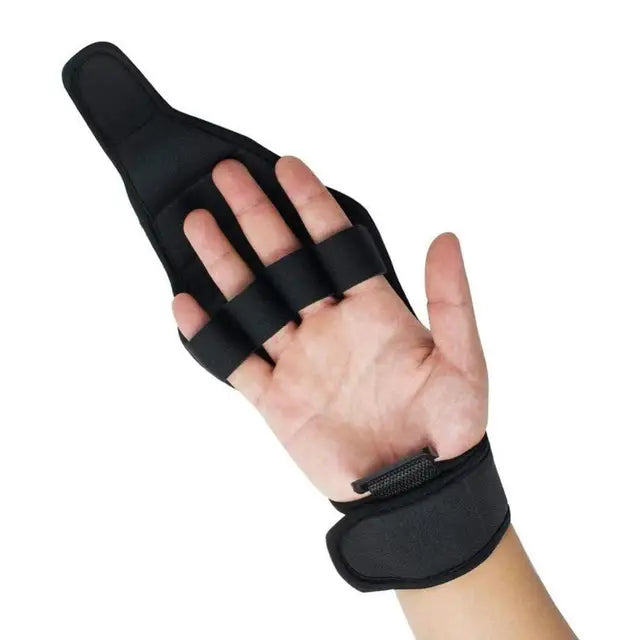 High Quality Auxiliary Fixed Gloves Rehabilitation Training Tool Hand Fist Finger Gloves For Stroke Hemiplegia Patient