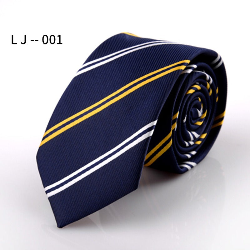 Men's Accessories Men's 6CM Tie Color blocked Adult Business Casual Tie