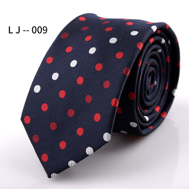 Men's Accessories Men's 6CM Tie Color blocked Adult Business Casual Tie