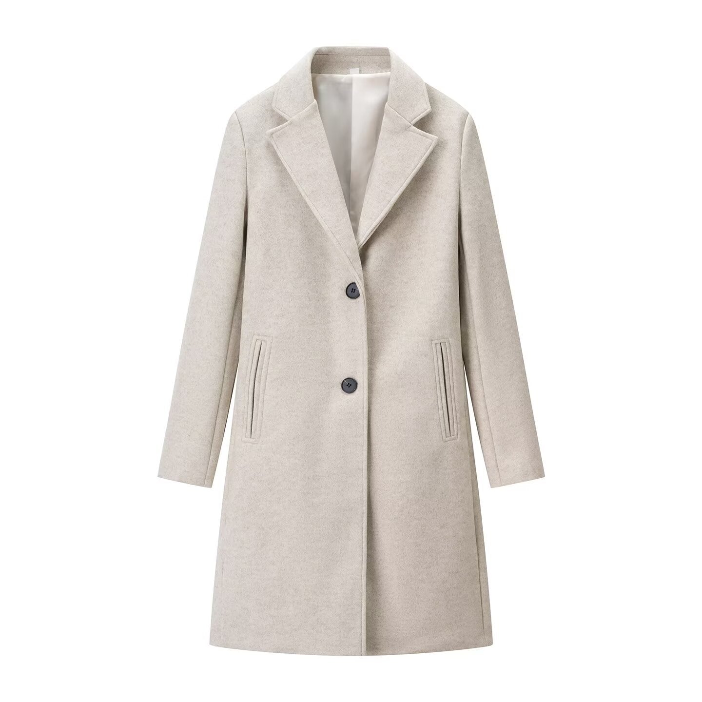 Soft padded shoulder coat jacket