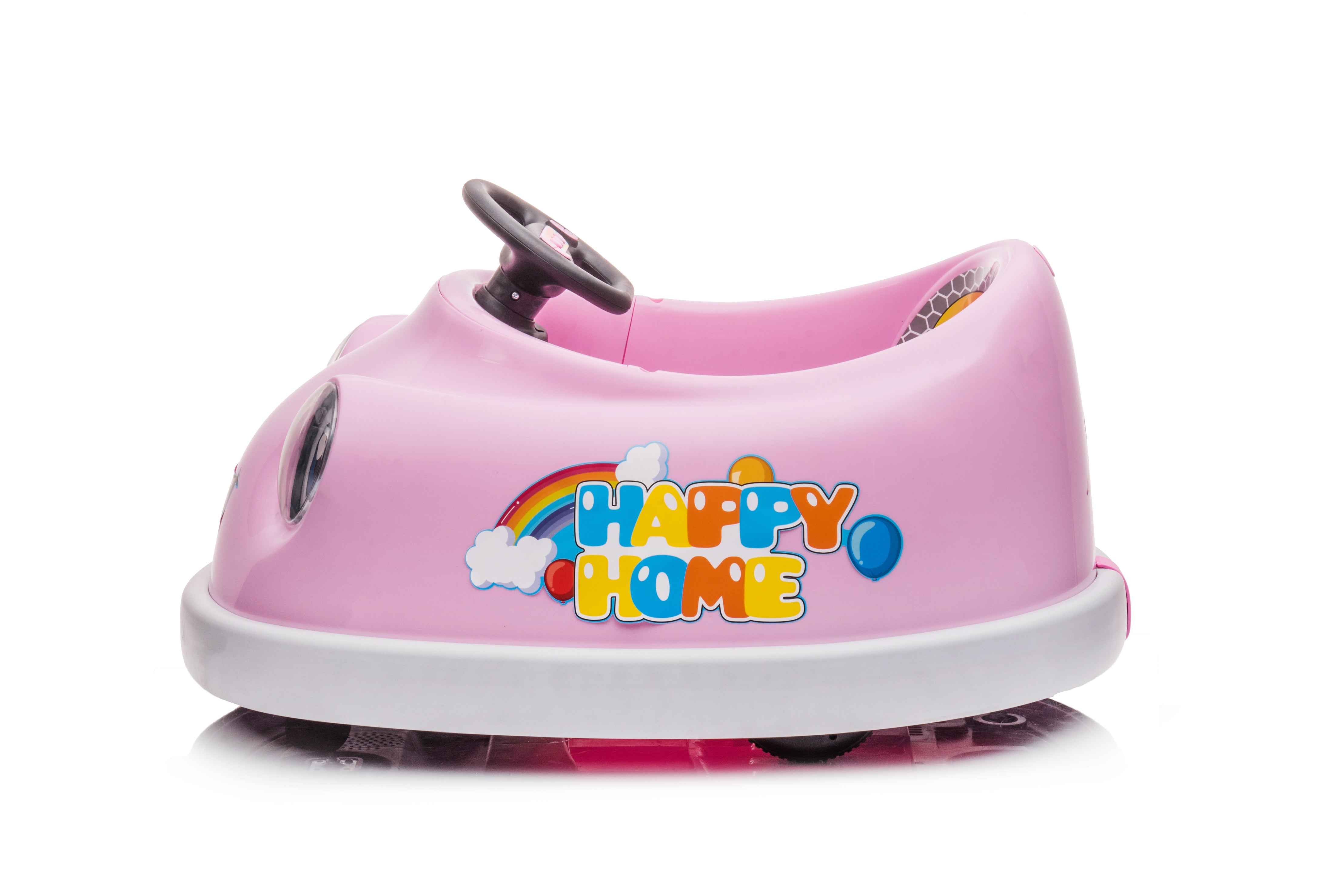 self-driving children's electric bumper cars with rocking horse function