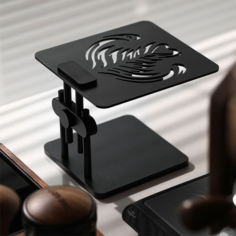 MHW-3BOMBER Adjustable Height Coffee Weighing Rack with Silicone Non-slip Base Electronic Scale Stand Waterproof Barista Tools