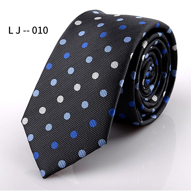 Men's Accessories Men's 6CM Tie Color blocked Adult Business Casual Tie