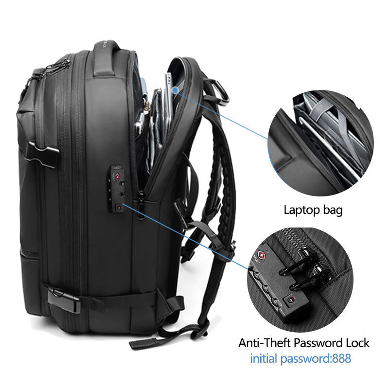 Air Tight Bags Valve Vacuum Compression Backpack system Expandable waterproof bagpack back pack travel laptop bag backpacks