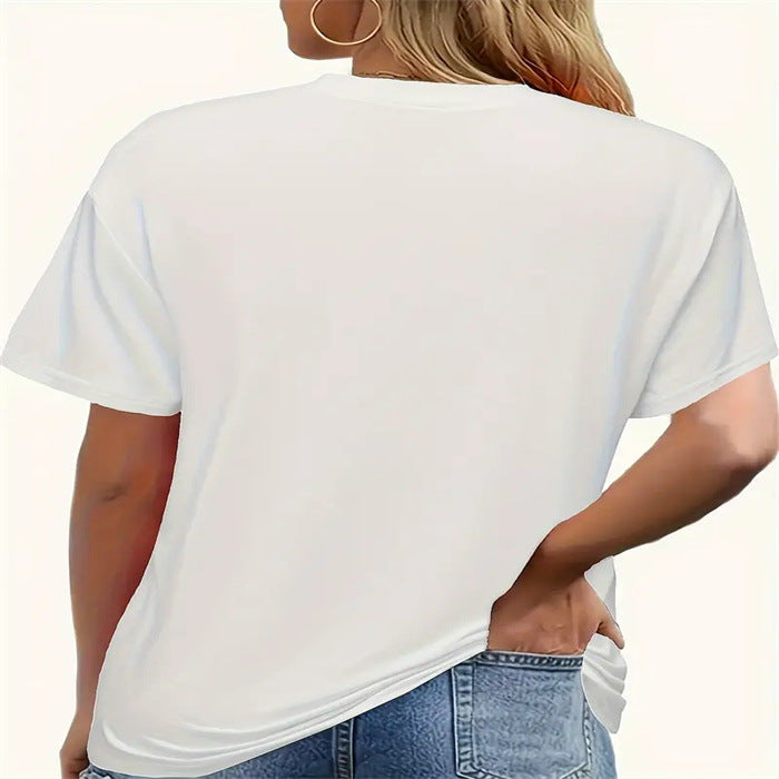 Printed relaxed tee