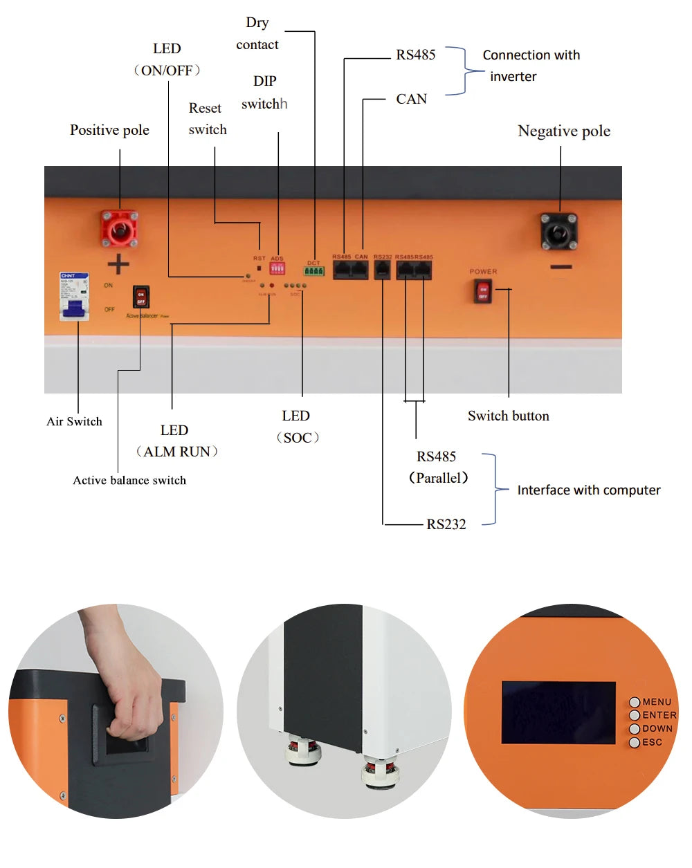 Tewaycell 48V 51.2V 300Ah 15KWh Lifepo4 Battery Pack Powerwall 310Ah Built-in BMS ESS Home Energy Solar Storage System EU NO TAX