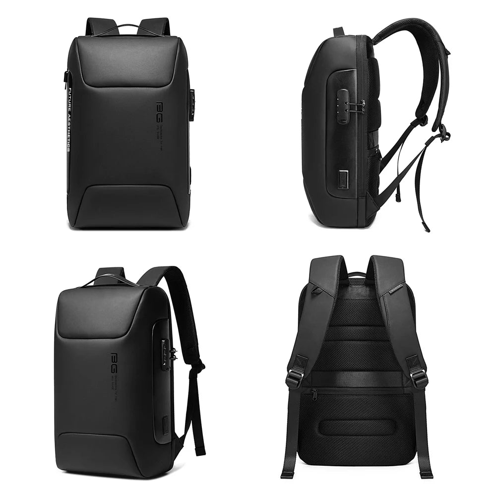 Business Backpack Men Luxury Anti-theft Waterproof School Laptop Backpacks USB Charging Travel Bag Aesthetic Backpack Design