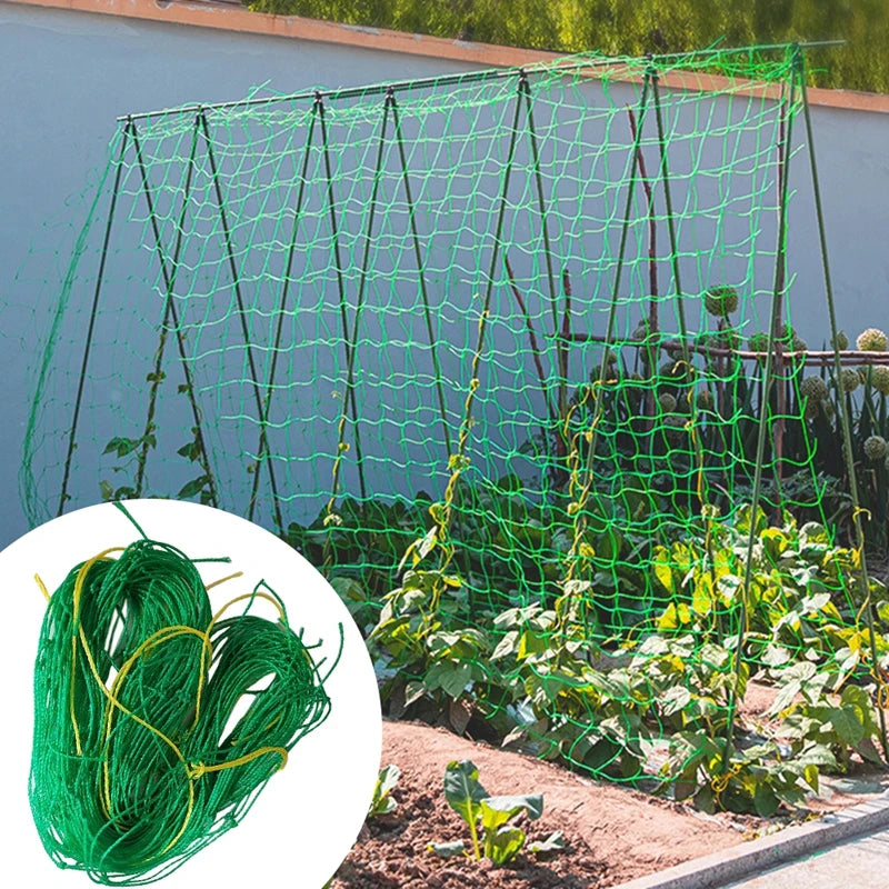 Garden Climbing Netting Plant Trellis Netting Nylon Plant Trellis for Climbing Plants Garden Net Accessories Cucumber Vine