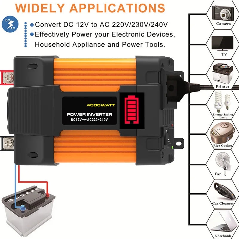 110/220V Solar Power System 20W Solar Panel Battery Charge 30A Controller 6000W Inverter Modified Sine Wave Power Generation Kit